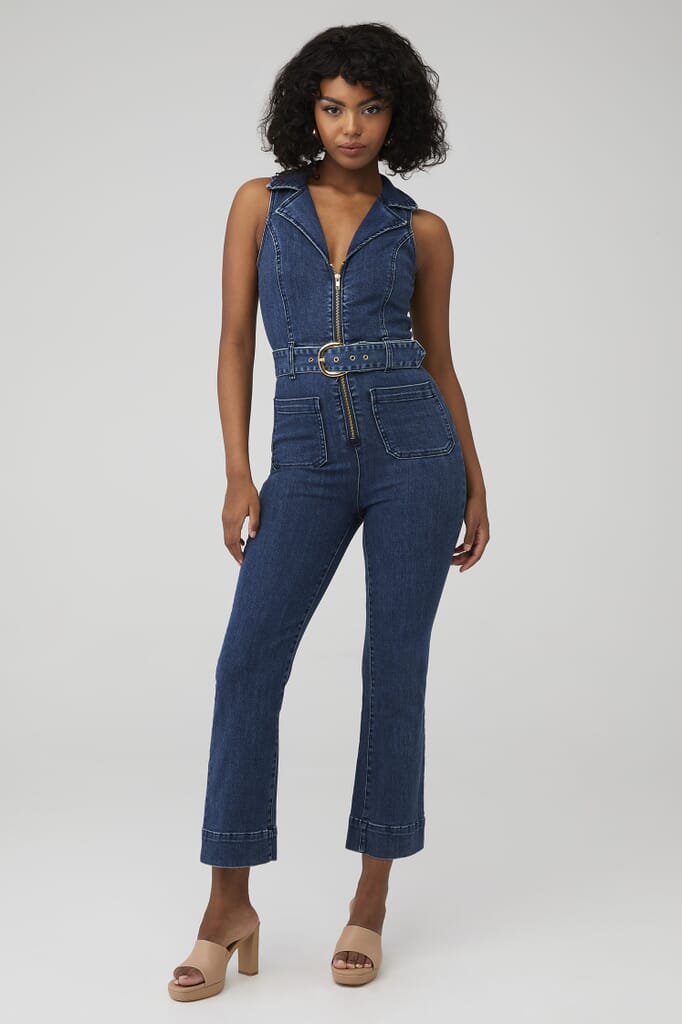 Show Me Your Mumu Jacksonville Cropped Jumpsuit in Lunar Blue FashionPass