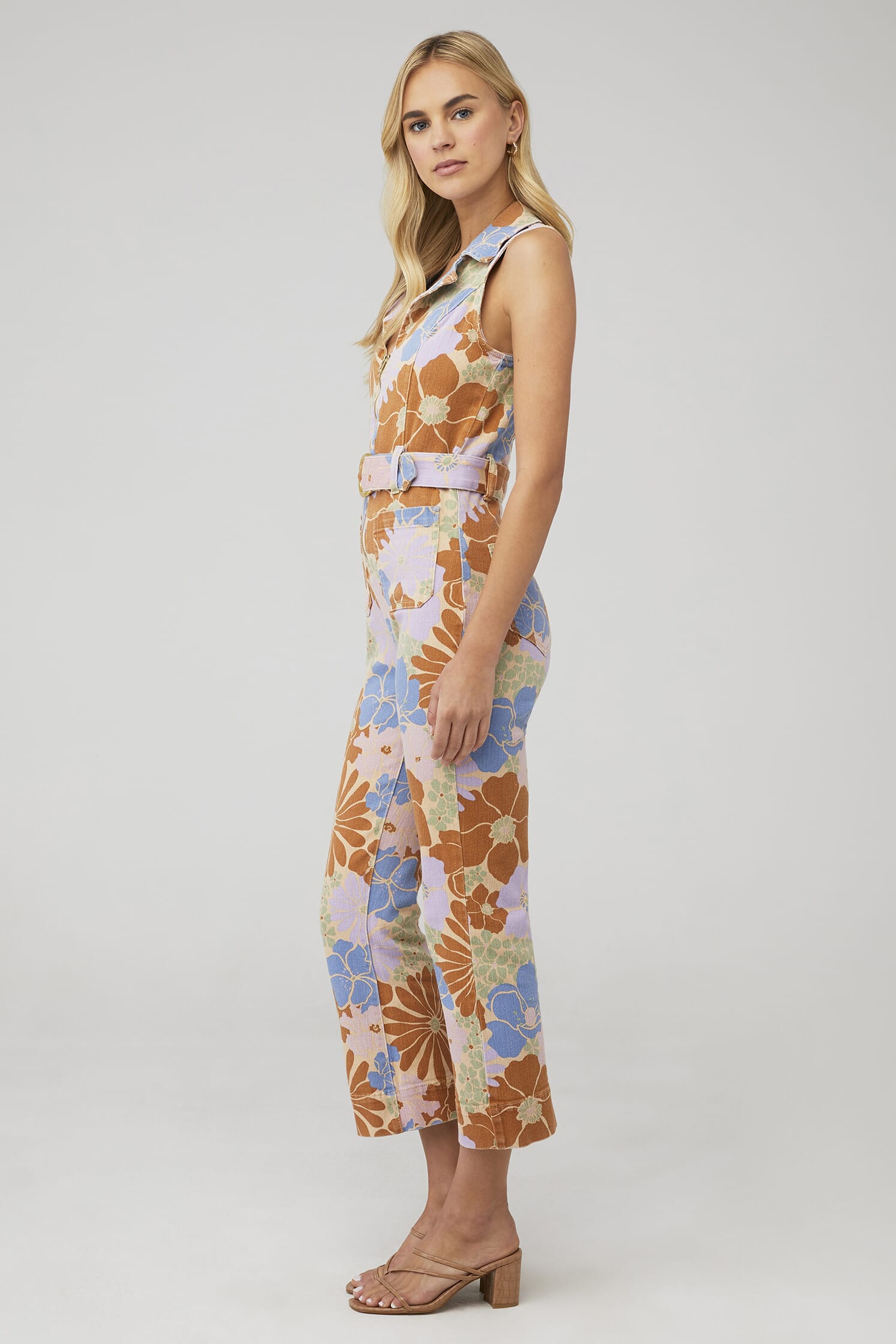 Show Me Your Mumu | Jacksonville Jumpsuit in Sage Retro Garden| FashionPass