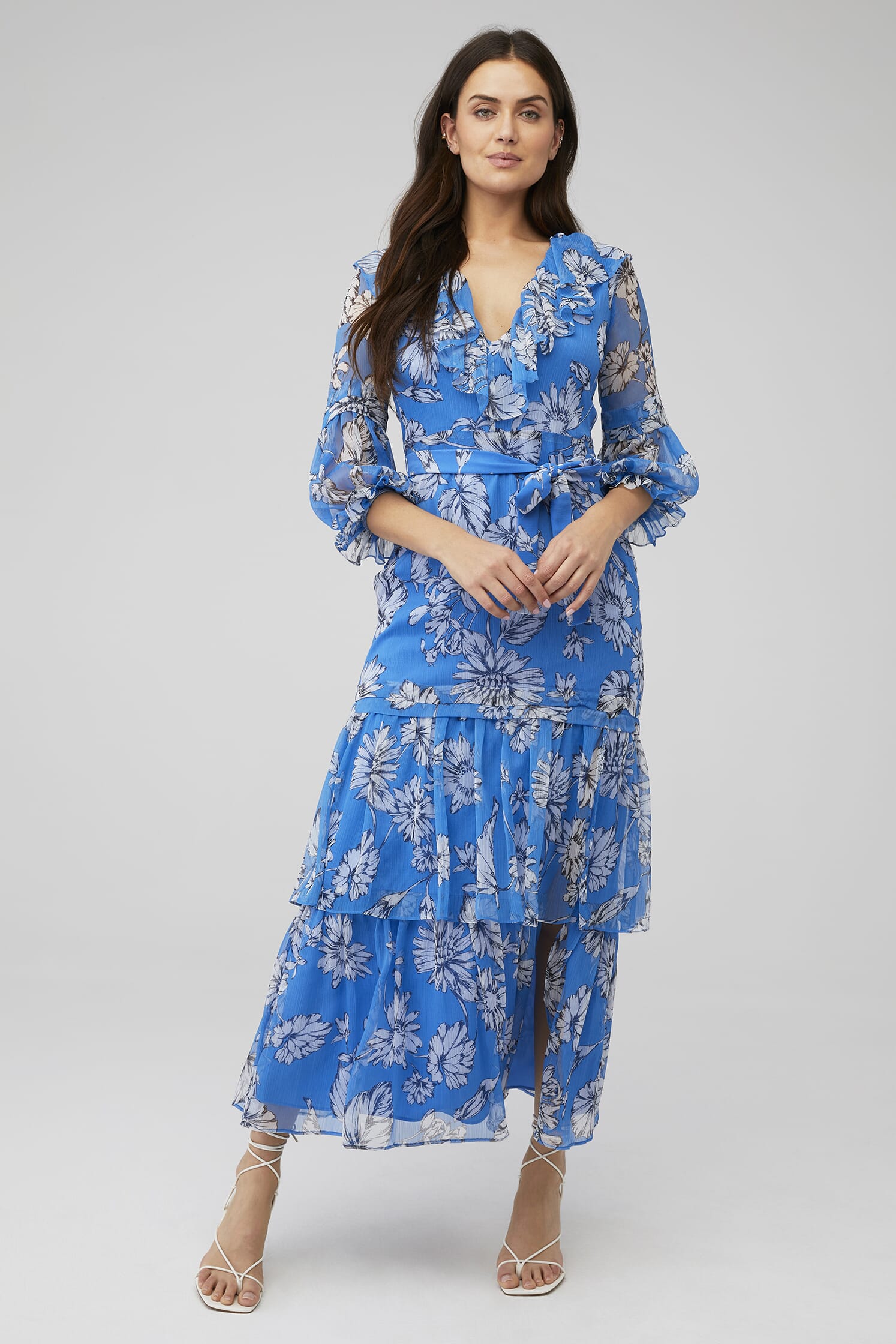 fitted lace wedding dress Elroy Maxi Dress by Amanda Uprichard main image 1