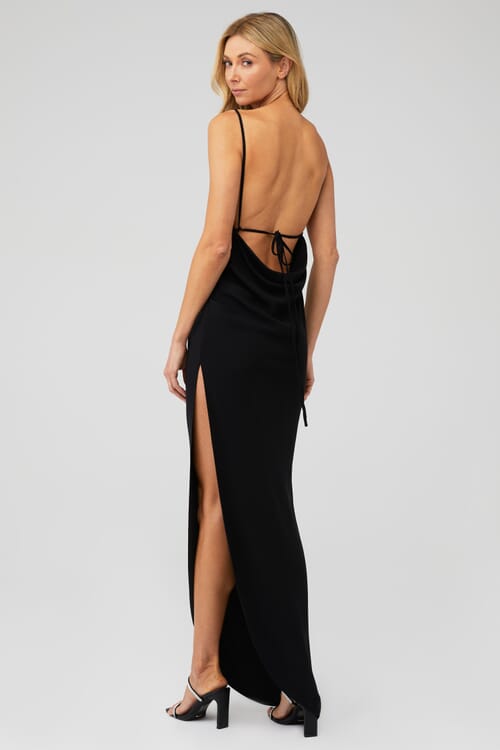 Amanda Uprichard | Janet Gown in Black| FashionPass