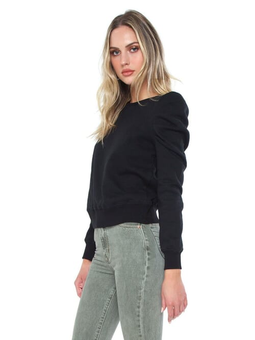 Rebecca Minkoff Janine Sweatshirt in Black FashionPass