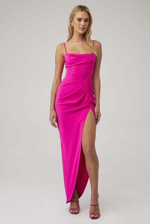 LIKELY Rocky Gown in Pink Sugar FashionPass