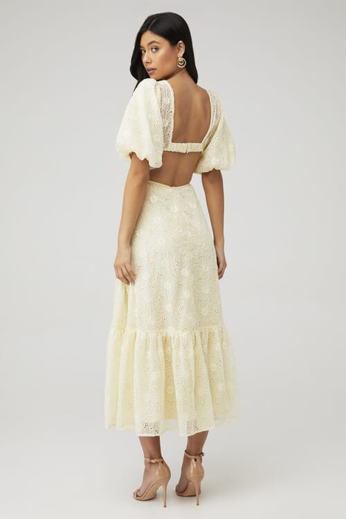 ASTR | Jaxine Dress in Yellow| FashionPass