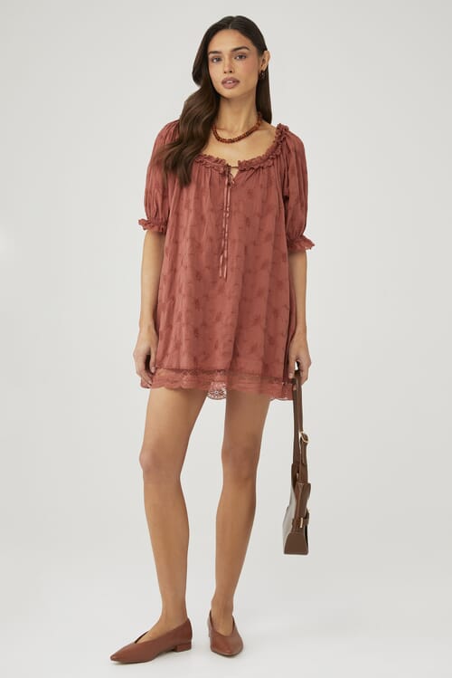 chinese dress ladies Free People Sandy Shores Babydoll Dress Soothing Petal / Small