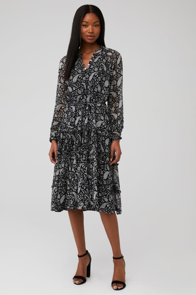 Cleobella, Ashlyn Midi Dress in Batik Print