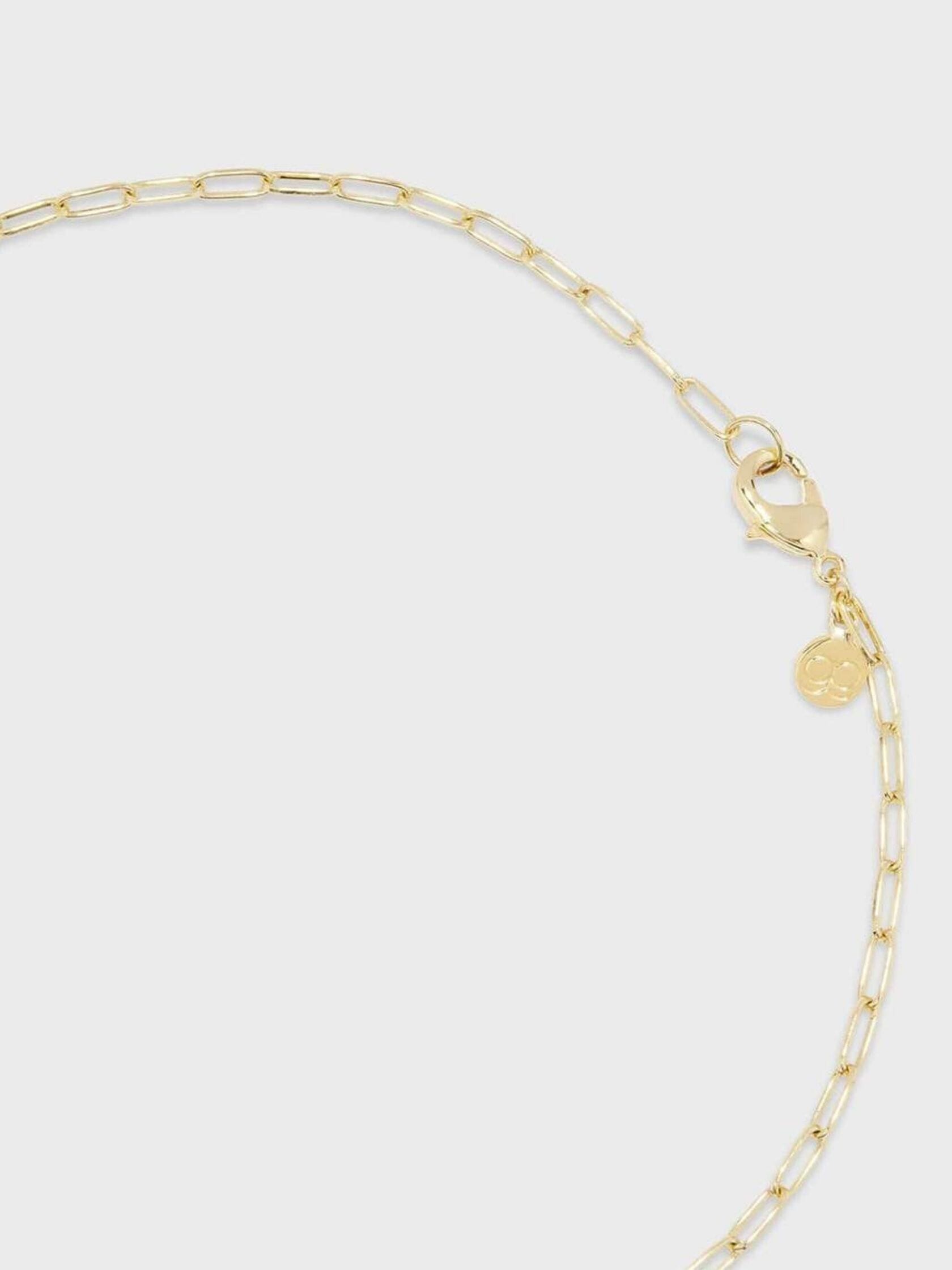 Gorjana Kara Padlock Charm Necklace