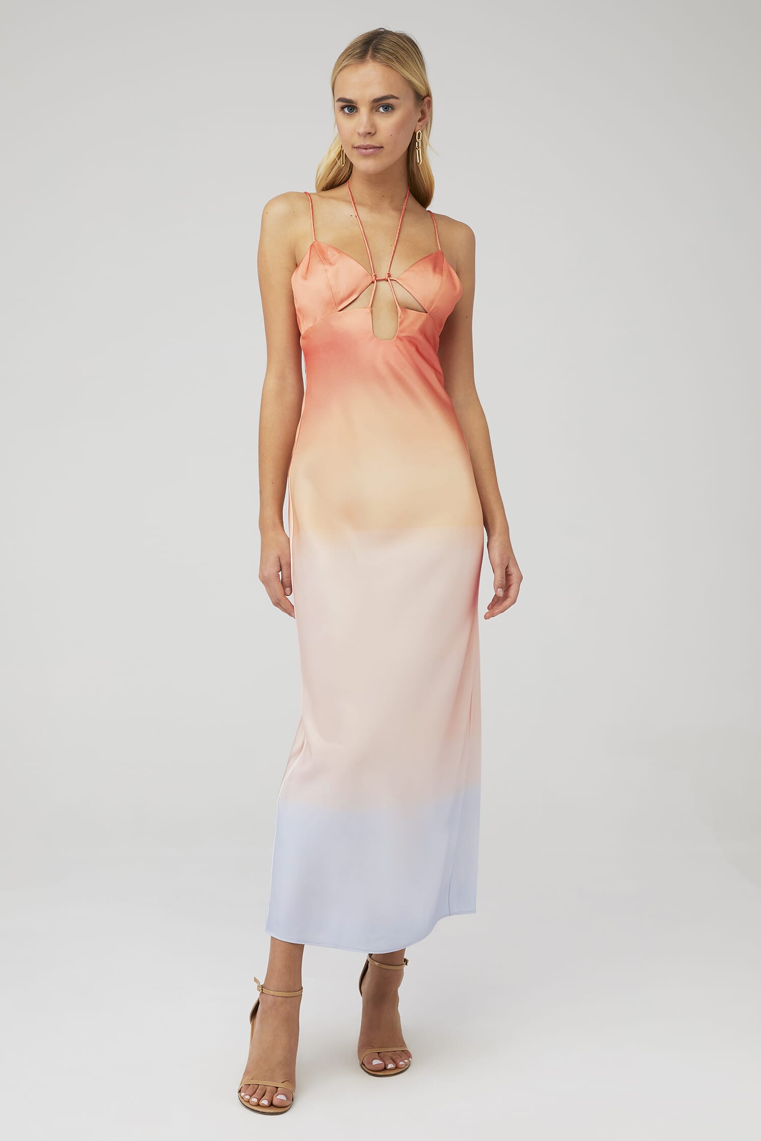 open lace back dress Significant Other - Lois maxi dress main image 1