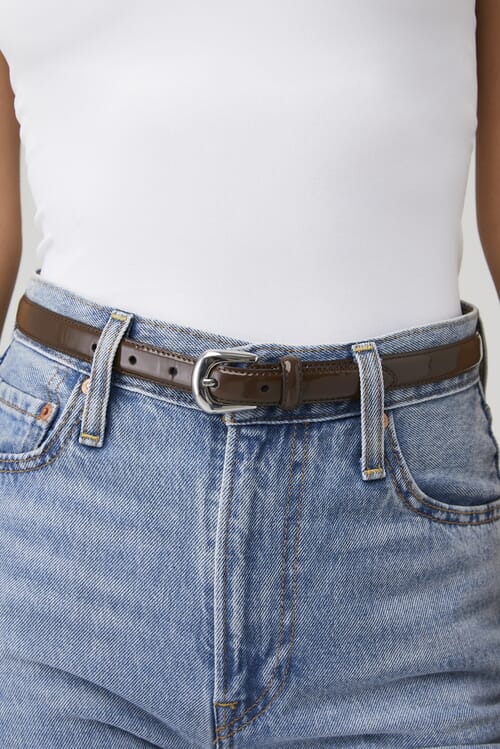 KENNEDY MINI PATENT HIP BELT