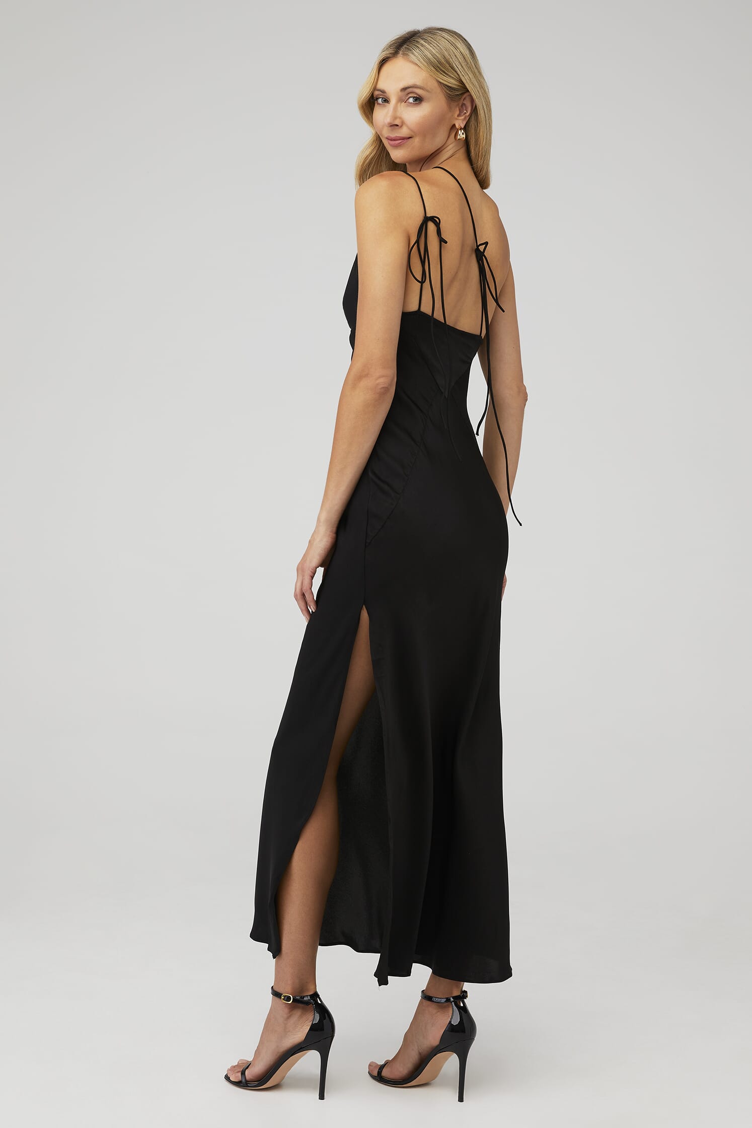 Bardot Lamont Slip Dress in Black| FashionPass