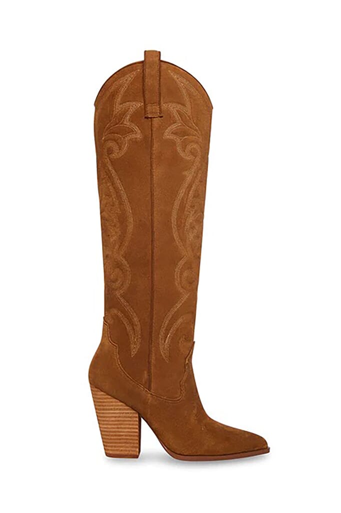 Steve Madden Lasso Boot In Chestnut Fashionpass