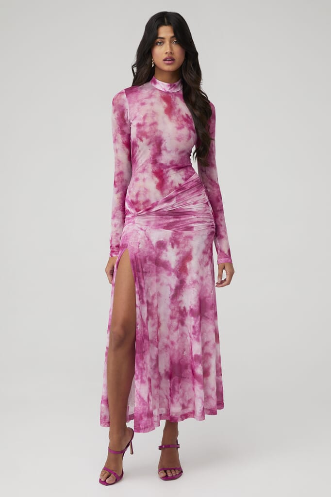 Free People | Dream Weaver Maxi in Pink Combo| FashionPass