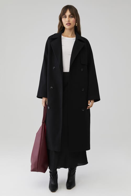Être Aimé | X Unreal Fur Audery Coat in Chocolate| FashionPass