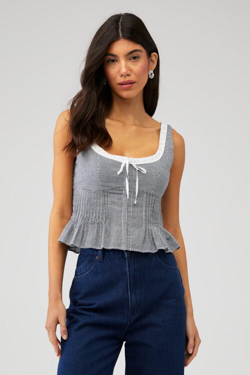 NIA | Lemon Top in Black| FashionPass NIA | Lemon Top in Black| FashionPass