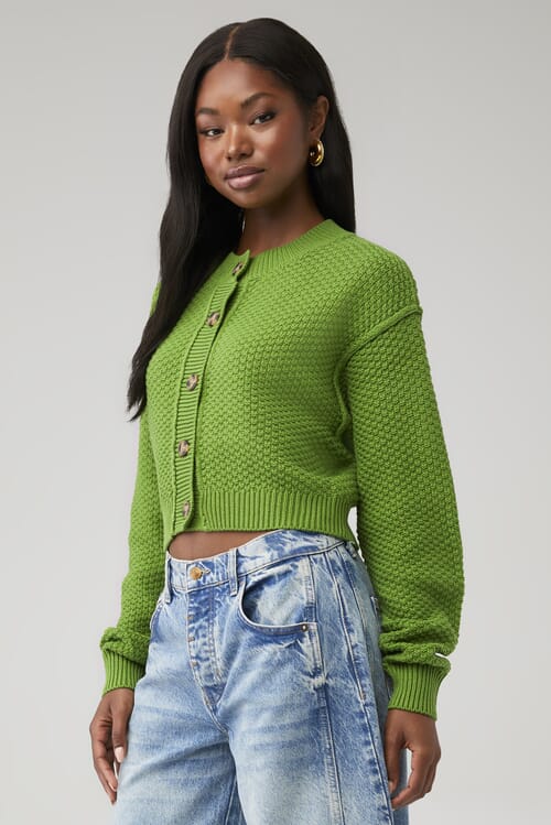 Free People | Lila Cardi in Forest Green| FashionPass