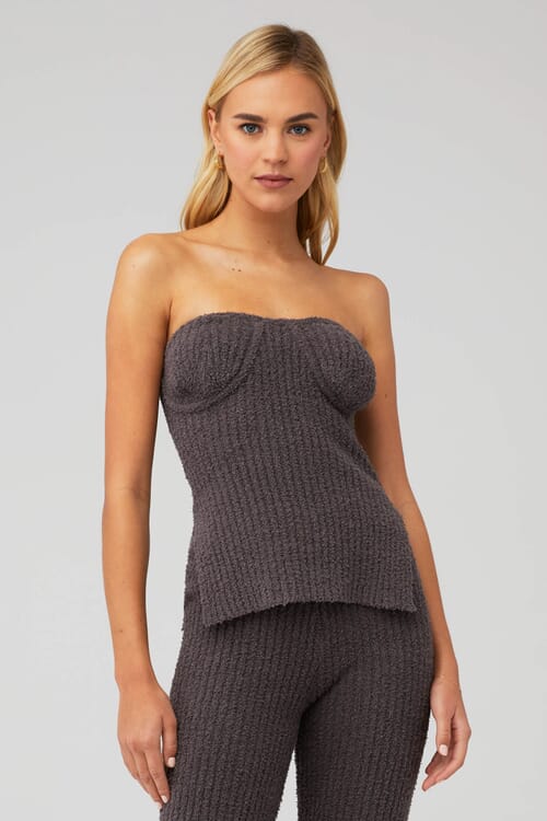 Knit top with feathers Woman, Black | TWINSET Milano