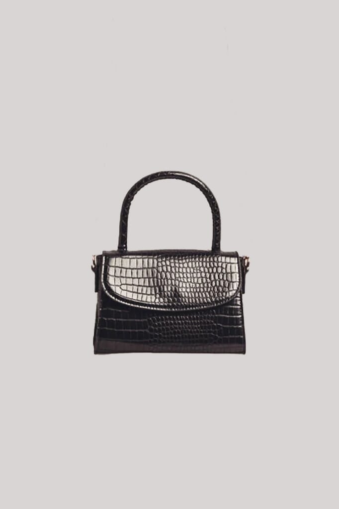 BILLINI : Colette Shoulder Bag In White Patent