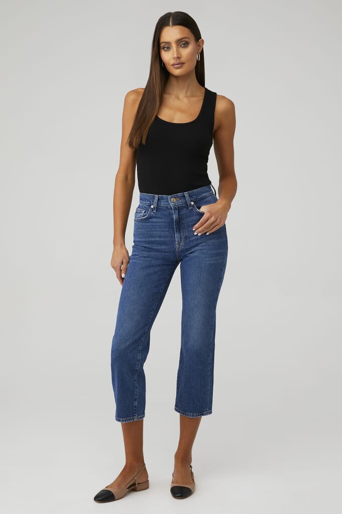 Otto Pant - Black Flared Straight Leg Work Cocktail Long Pants