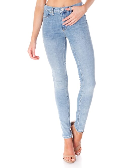 Free People | Long And Lean Jean in Light Denim | FashionPass