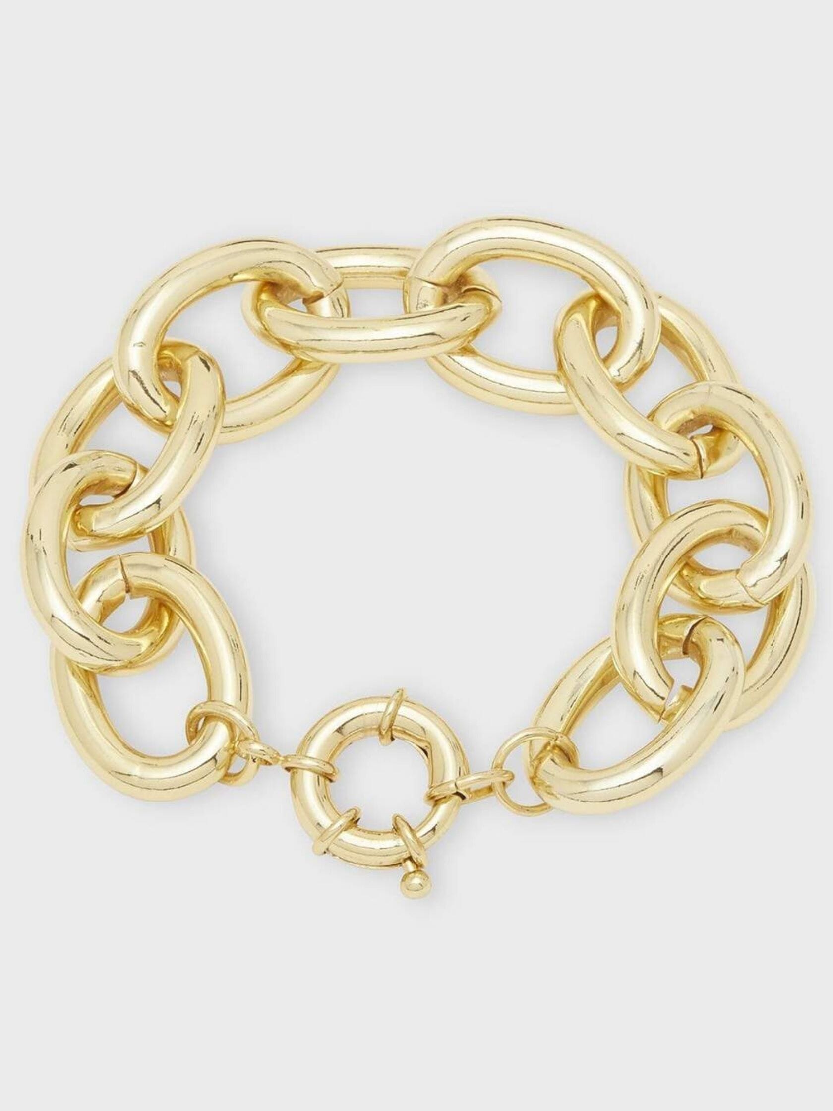 Gorjana | Lou Statement Bracelet in Gold | FashionPass