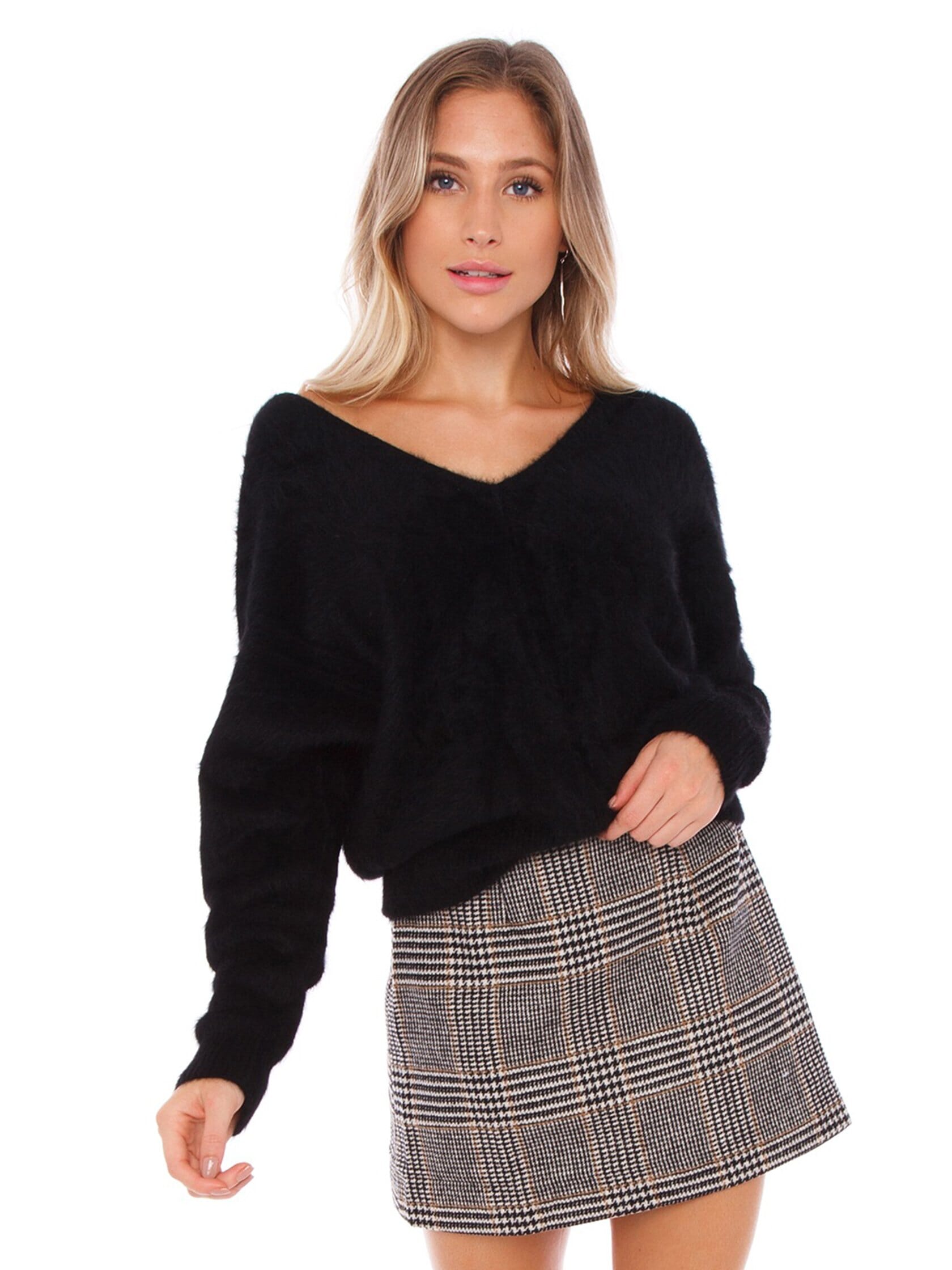 Sage the Label Lover Lay Down Sweater in Black