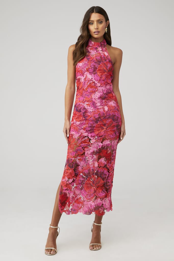 Rococo Sand | Mabel Long Dress in Pink| FashionPass