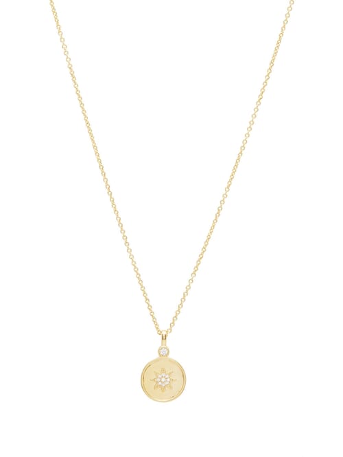 gorjana star coin necklace