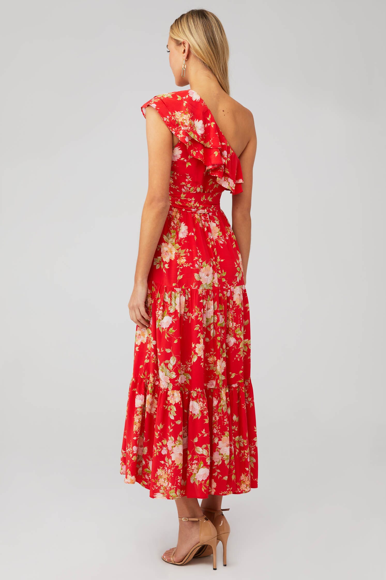 YUMI KIM | Malia Dress in Flirty Floral Red| FashionPass