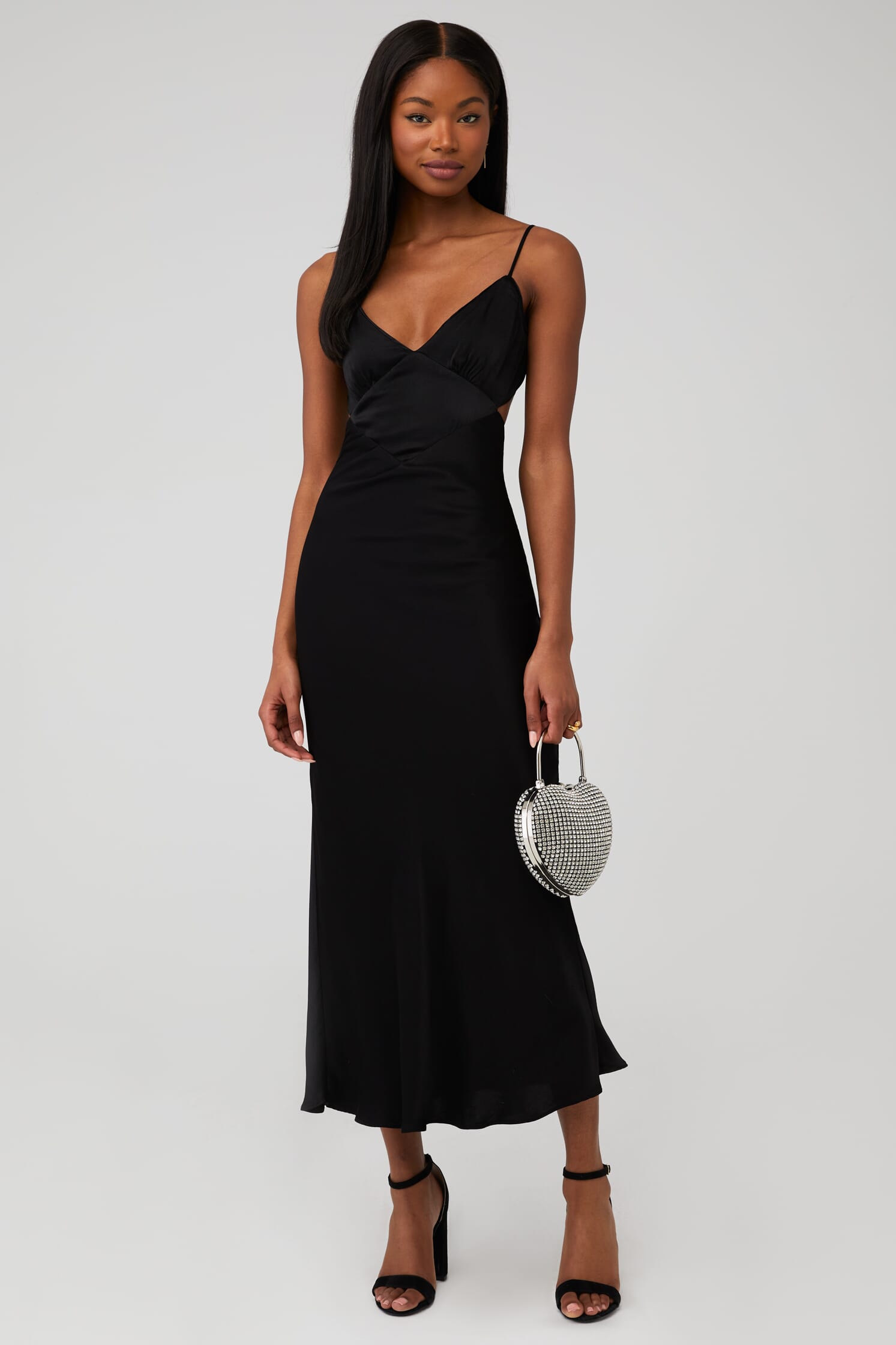 Bardot | Malinda Slip Dress in Black| FashionPass