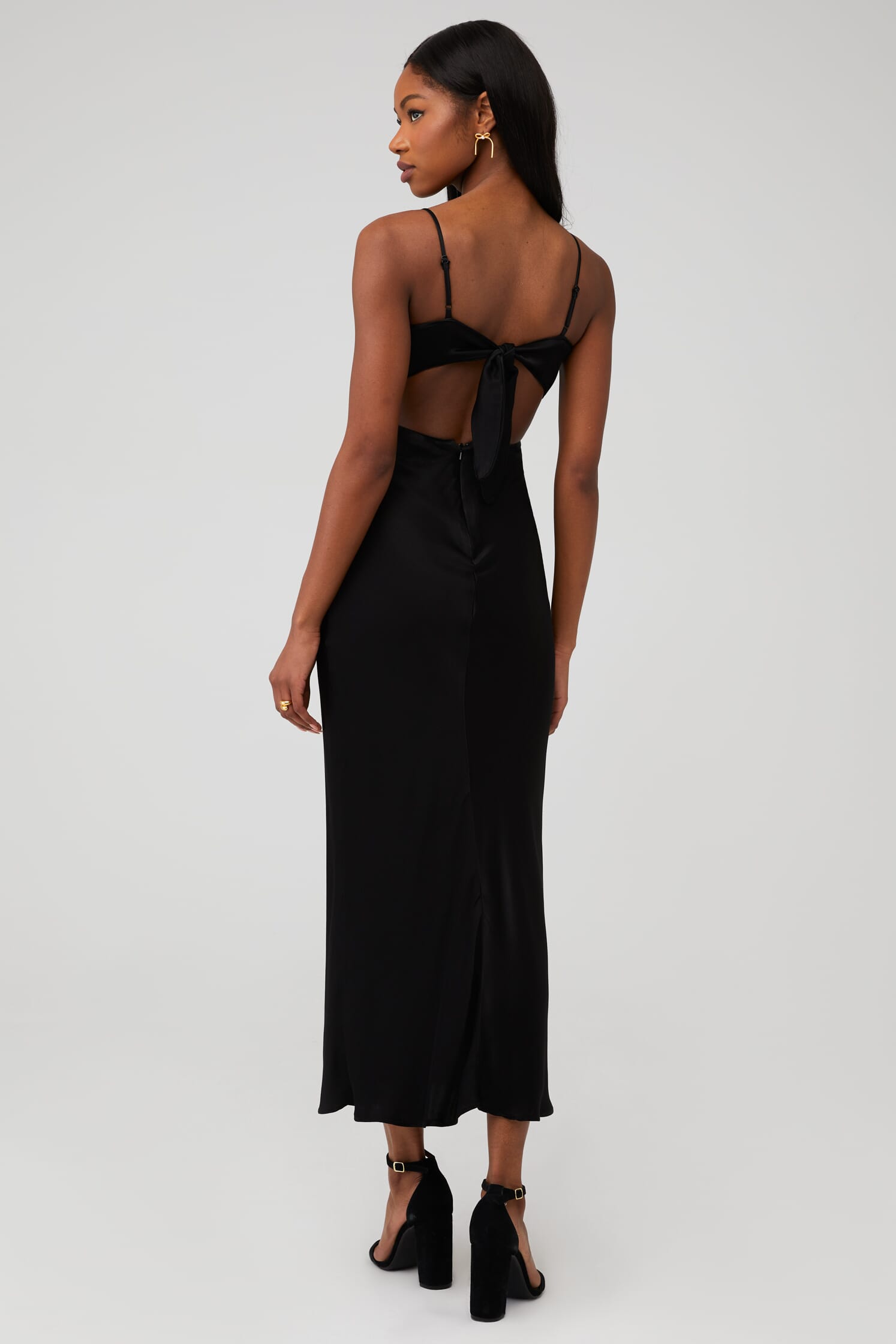 Bardot | Malinda Slip Dress in Black| FashionPass