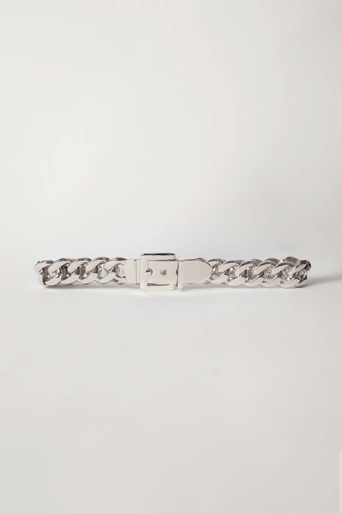 B-Low the Belt | Marcel Belt in Silver| FashionPass