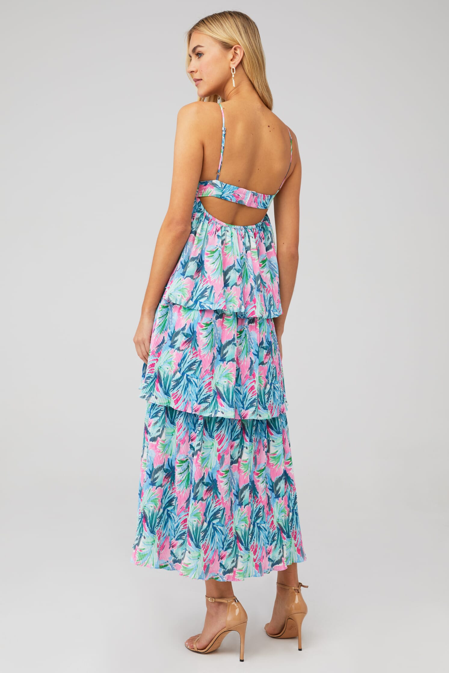 Saylor | Mauve Dress in Multi| FashionPass