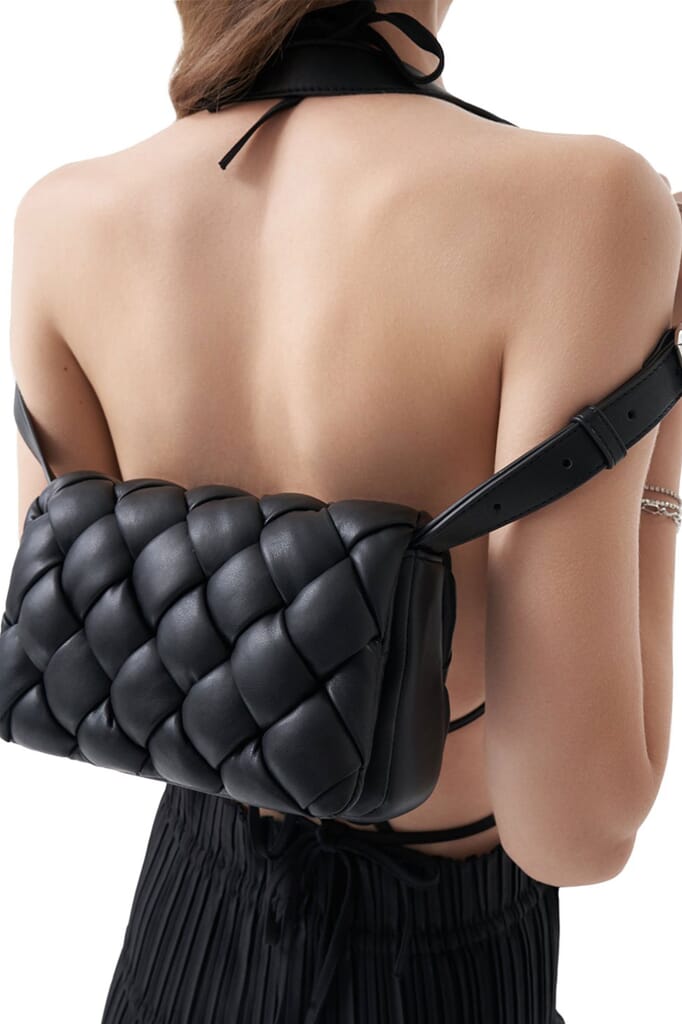 JW PEI 21AW Maze Bag パフメッシュ ショルダーバッグ 黒 JW PEI | FashionPass