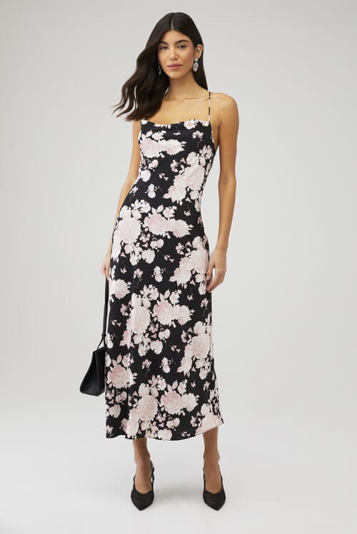 chinese dress ladies Bec and Bridge Vine V Maxi Dress in Print – Coco & Lola main image 1