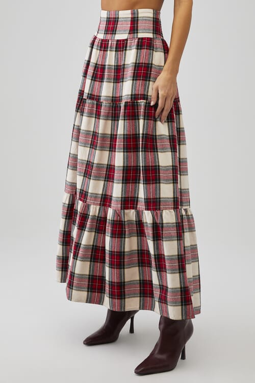スカート M ANDMARY Mia check skirt AM1300 ANDMARY】Mia check skirt