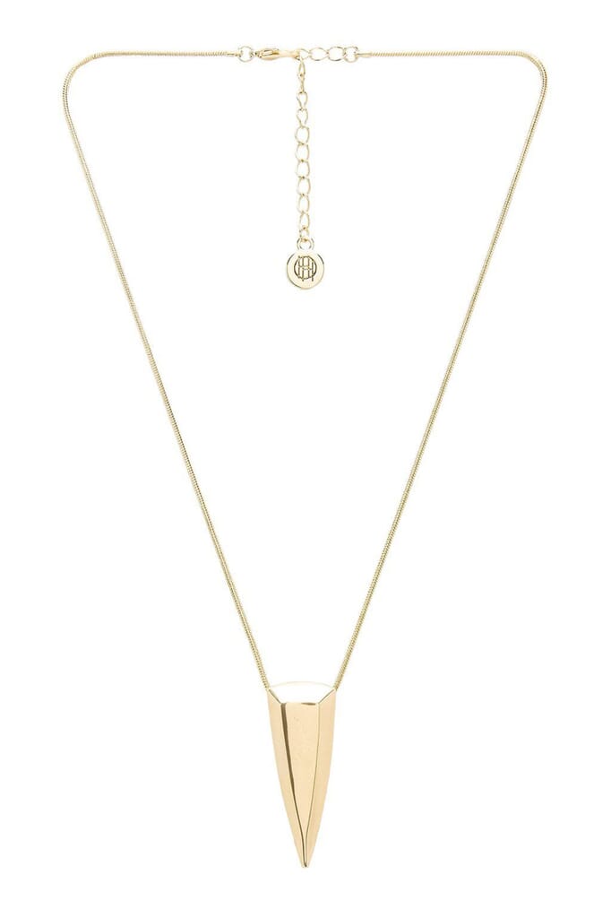 House of Harlow 1960 Mesa Pendant Necklace in Gold