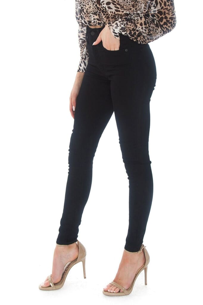 vod koppeling Spuug uit Levis | Mile High Super Skinny in Black Galaxy | FashionPass