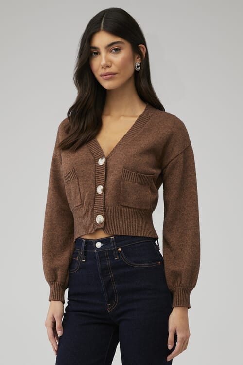 Markaware 'Marka' Minimalist Cardigan Olive | Cultizm