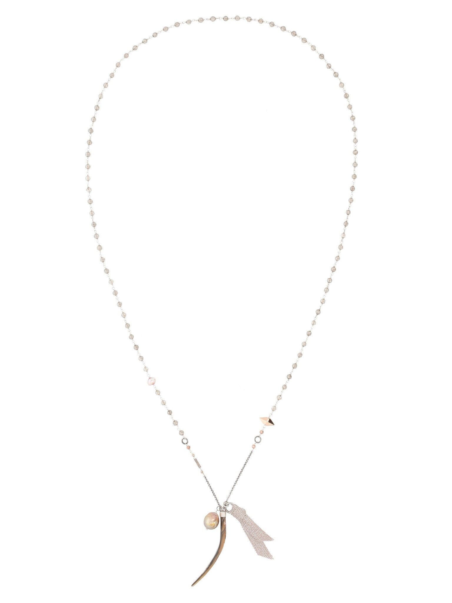 Chan Luu Mix Layering Charm Necklace in Mystic