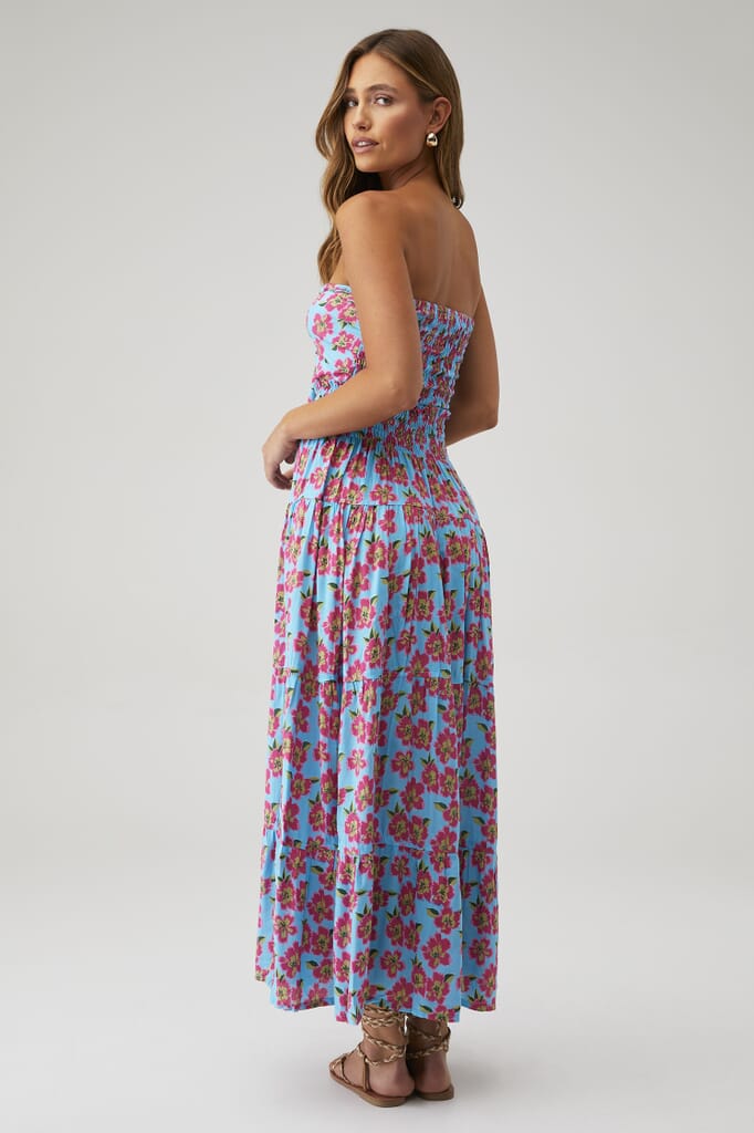 Moana Strapless Maxi Dress