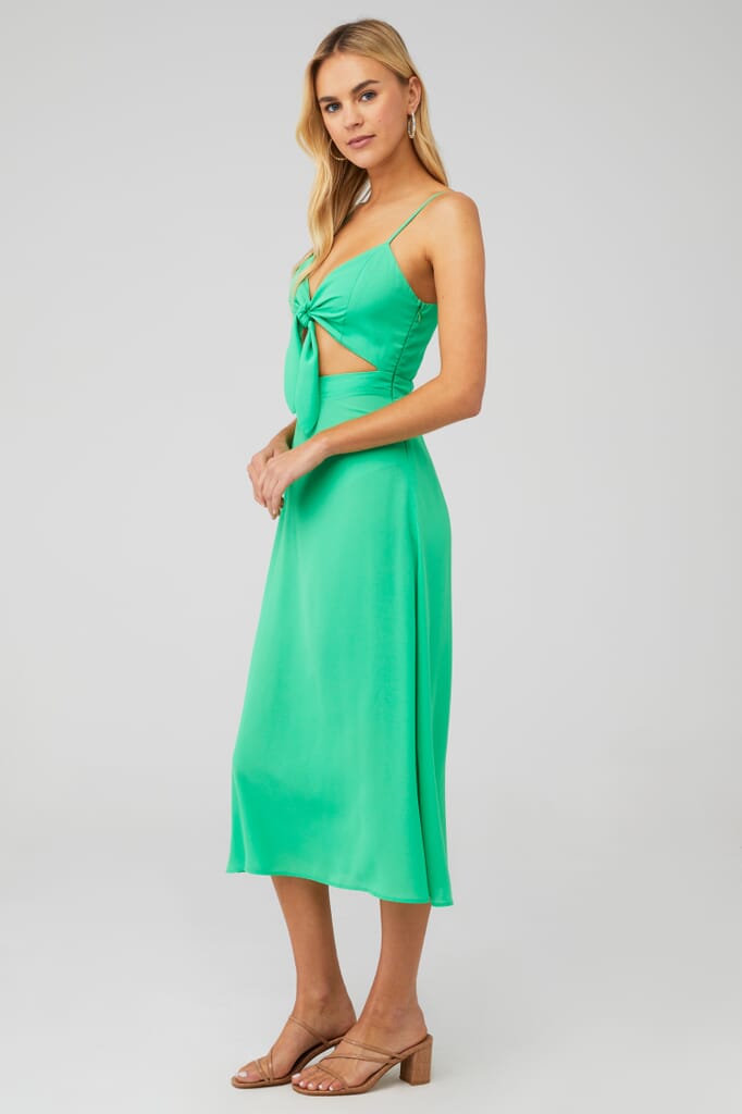 Show Me Your Mumu | Moby Tie Maxi in Spring Green| FashionPass