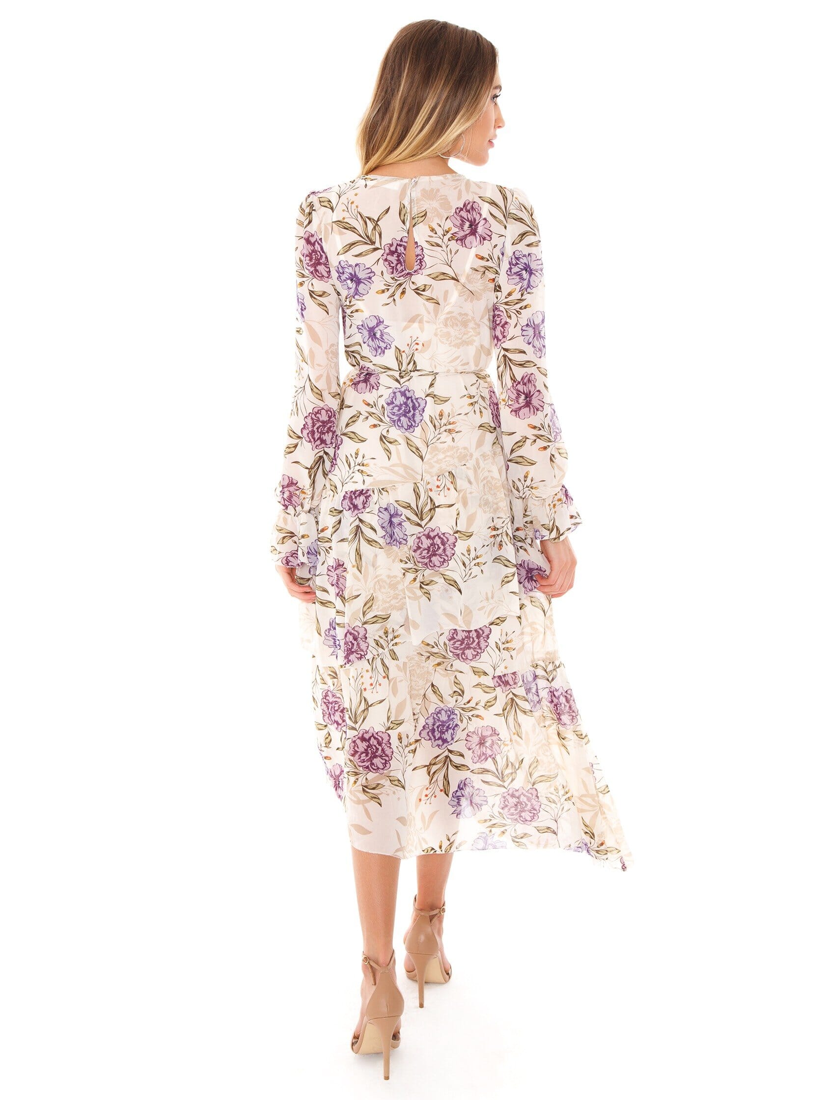 ASTR Mona Dress in Lilac Floral