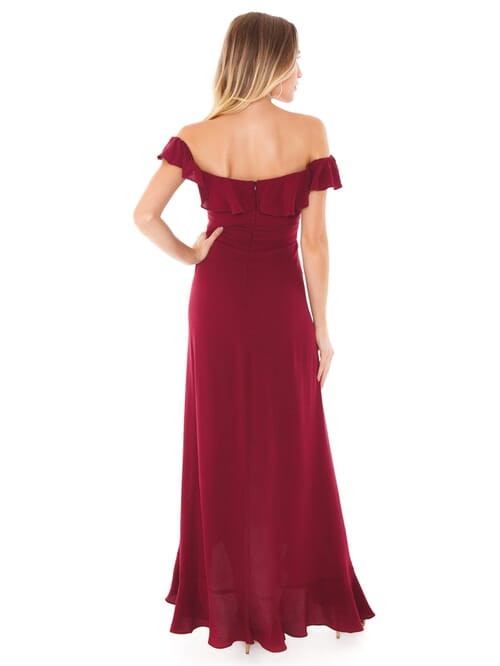 Flynn Skye Monica Maxi Dress in Very Berry FashionPass