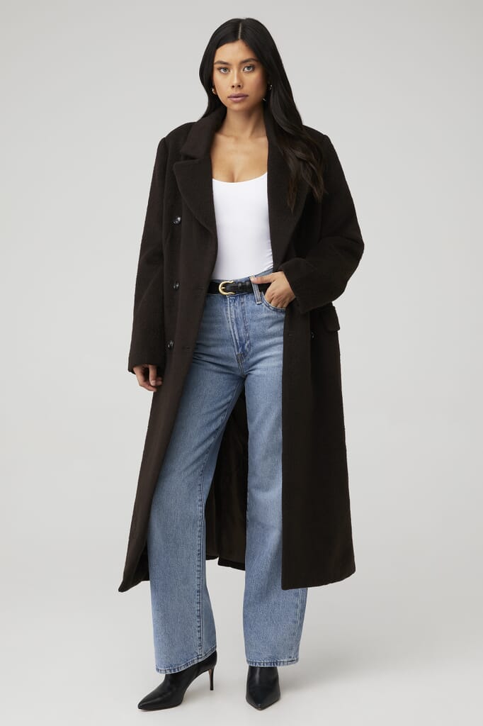 ASTR | Morana Coat in Dark Brown| FashionPass