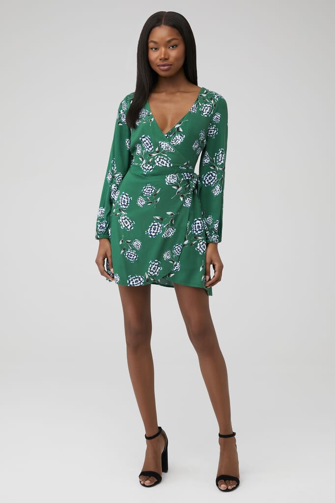 Cupcakes and Cashmere Mystique Dress in Green