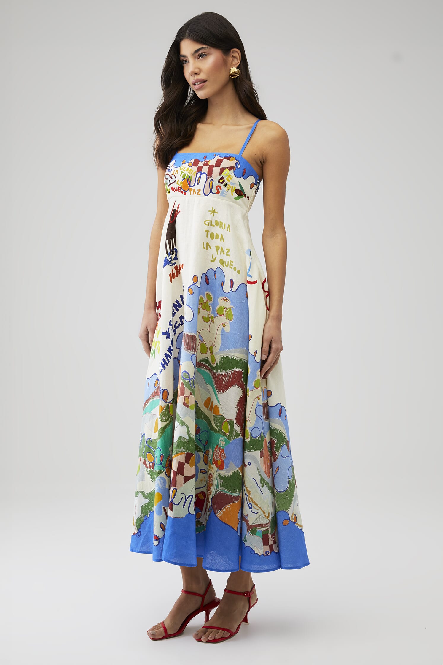 ALEMAIS | Nadia Sundress in Multicolor| FashionPass