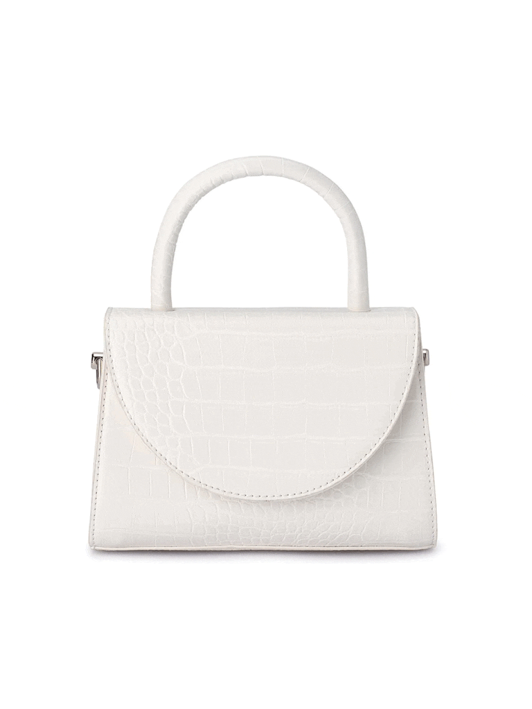 Nadia Top Handle Bag in Black