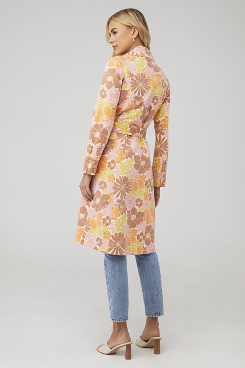 Trench Coat - Pink - Pre O'Porter