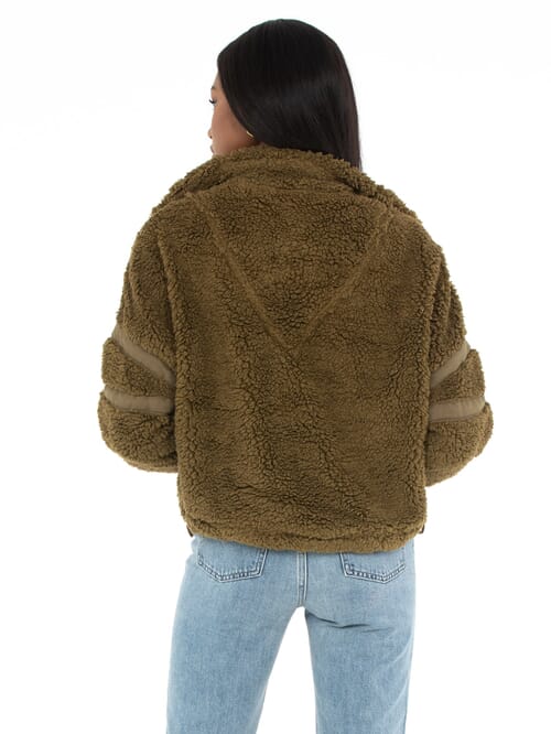 Free People - Nantucket Fleece - Army - Xs
