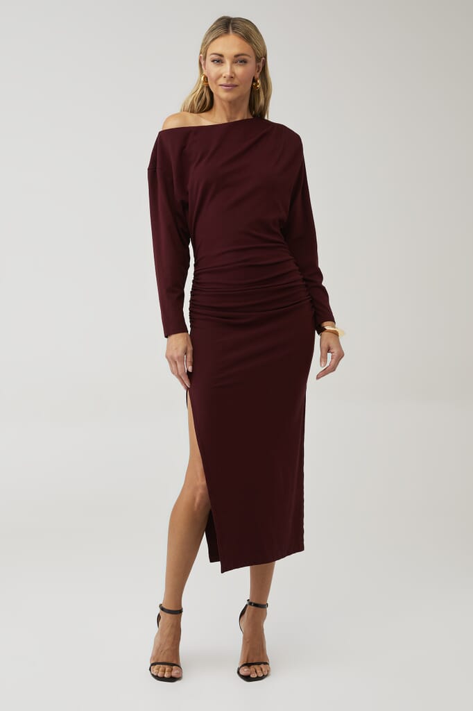 ribbed knit dress with buttons Black Rib Knit Button Down Mini Dress main image 0