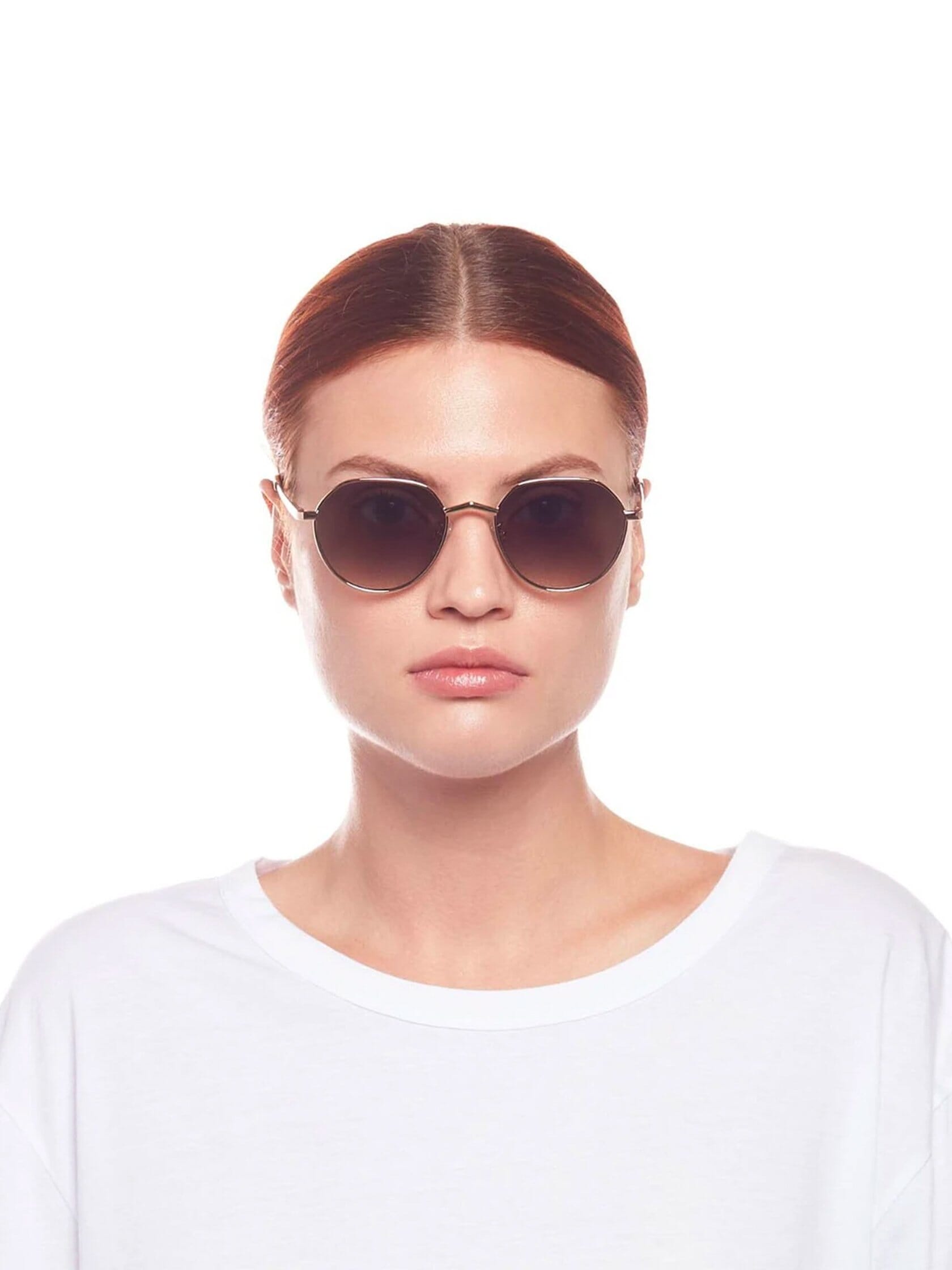 Le Specs Newfangle Sunglasses in Gold| FashionPass